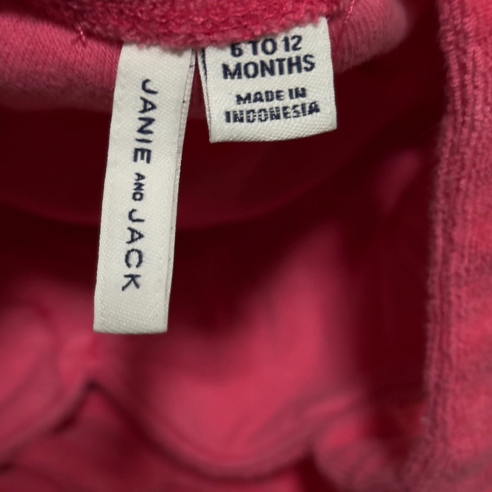 Jamie and Jack Terry Romper guava pink - Picture 4 of 4